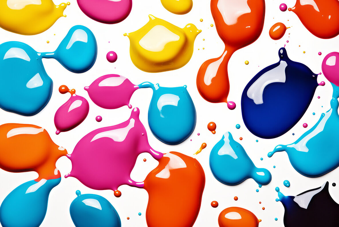 Color Drops Backgrounds 7