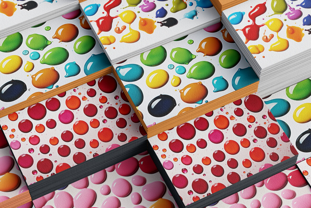 Color Drops Backgrounds 9