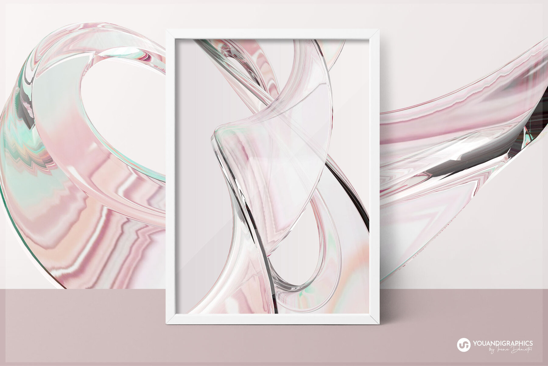 Glass Abstract Elements Backgrounds 7