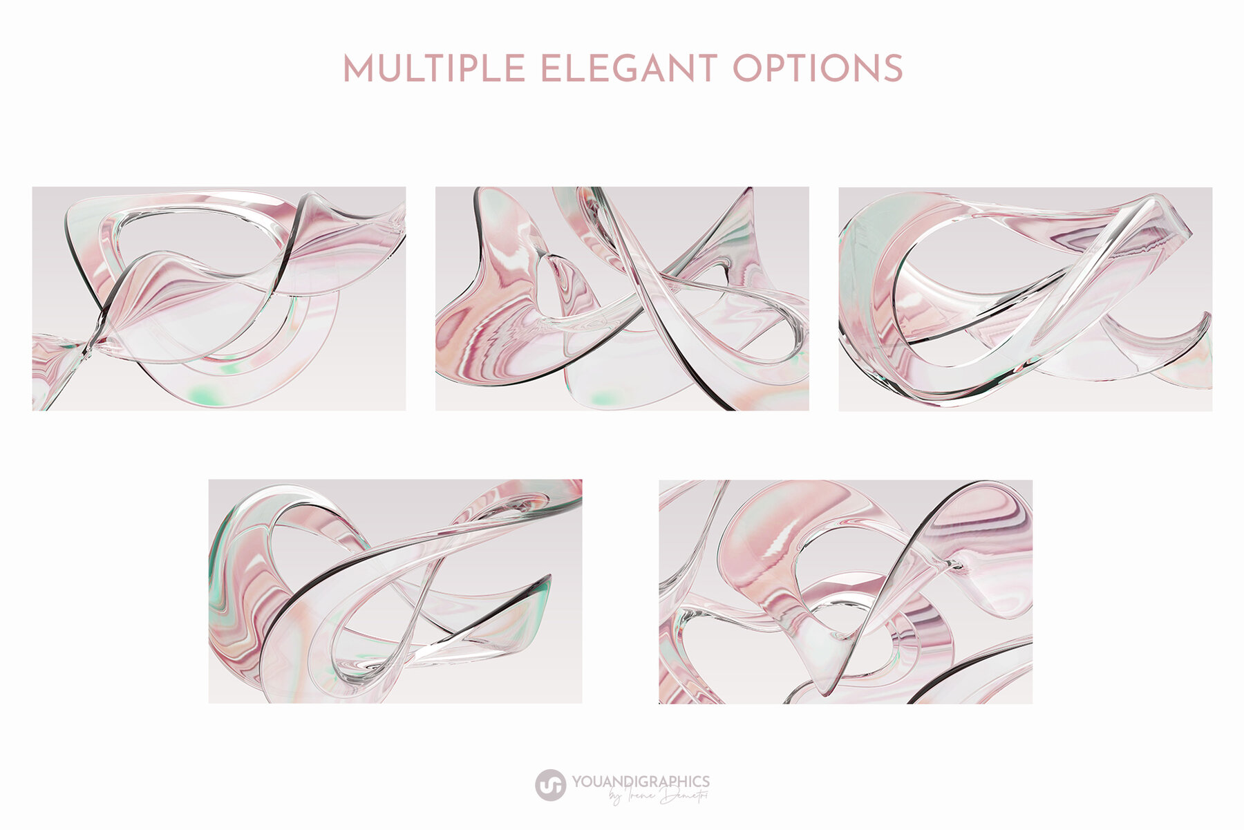 Glass Abstract Elements Backgrounds 10