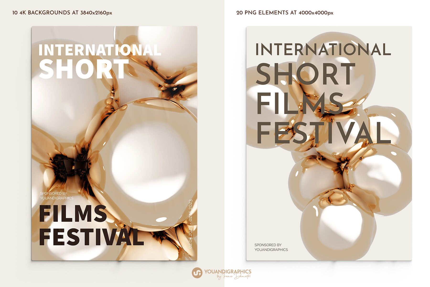 Gold Elegance Elements   Backgrounds 5