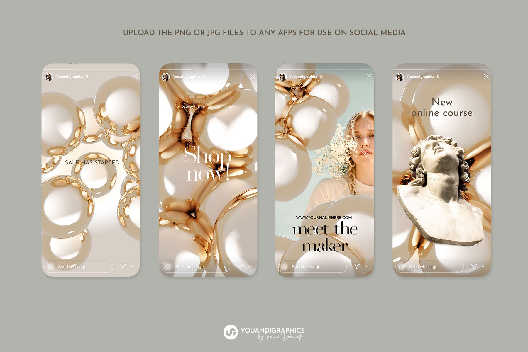 Gold Elegance Elements   Backgrounds 6