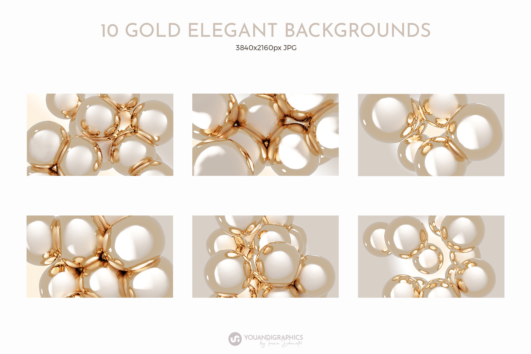 Gold Elegance Elements   Backgrounds 10
