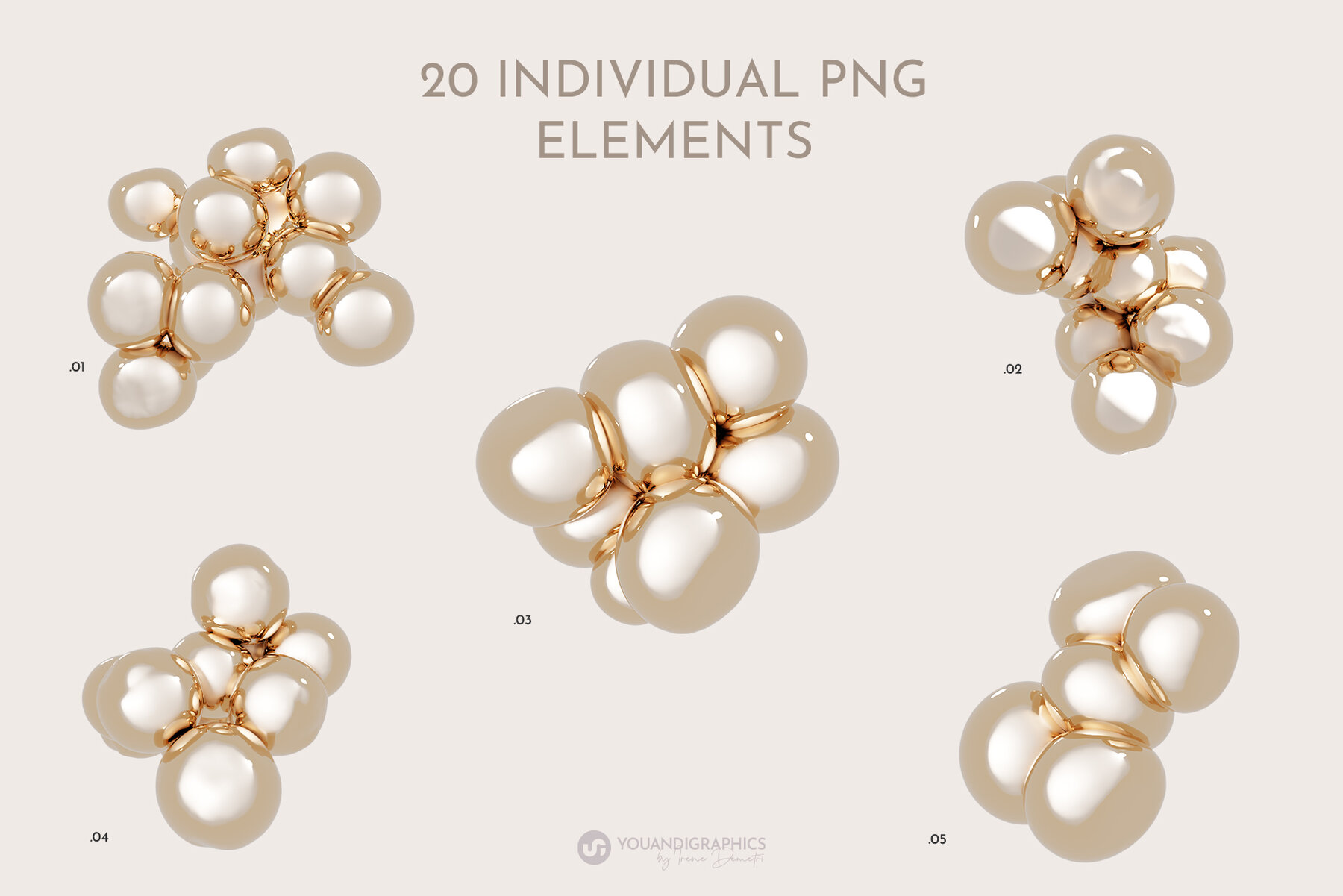 Gold Elegance Elements   Backgrounds 12