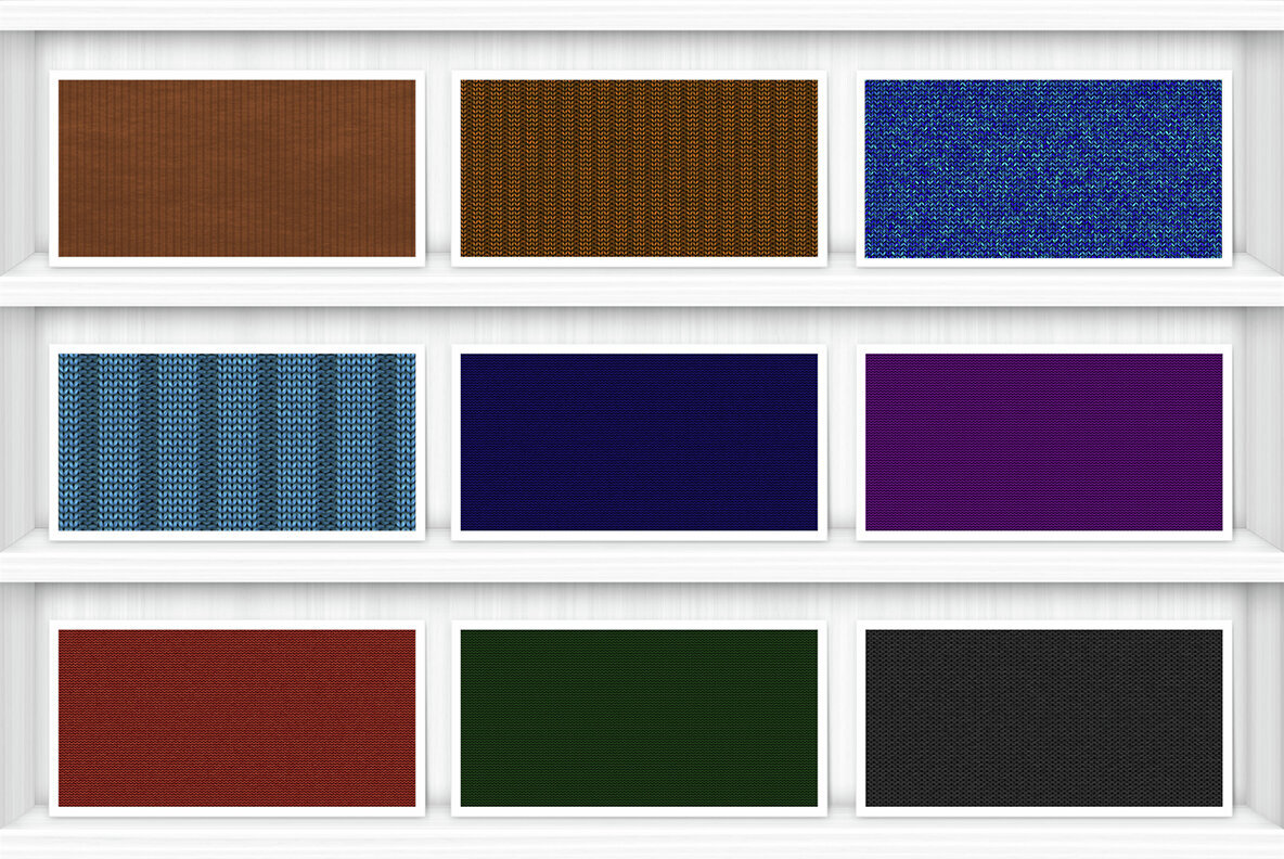 30 Knitted Background Textures 3