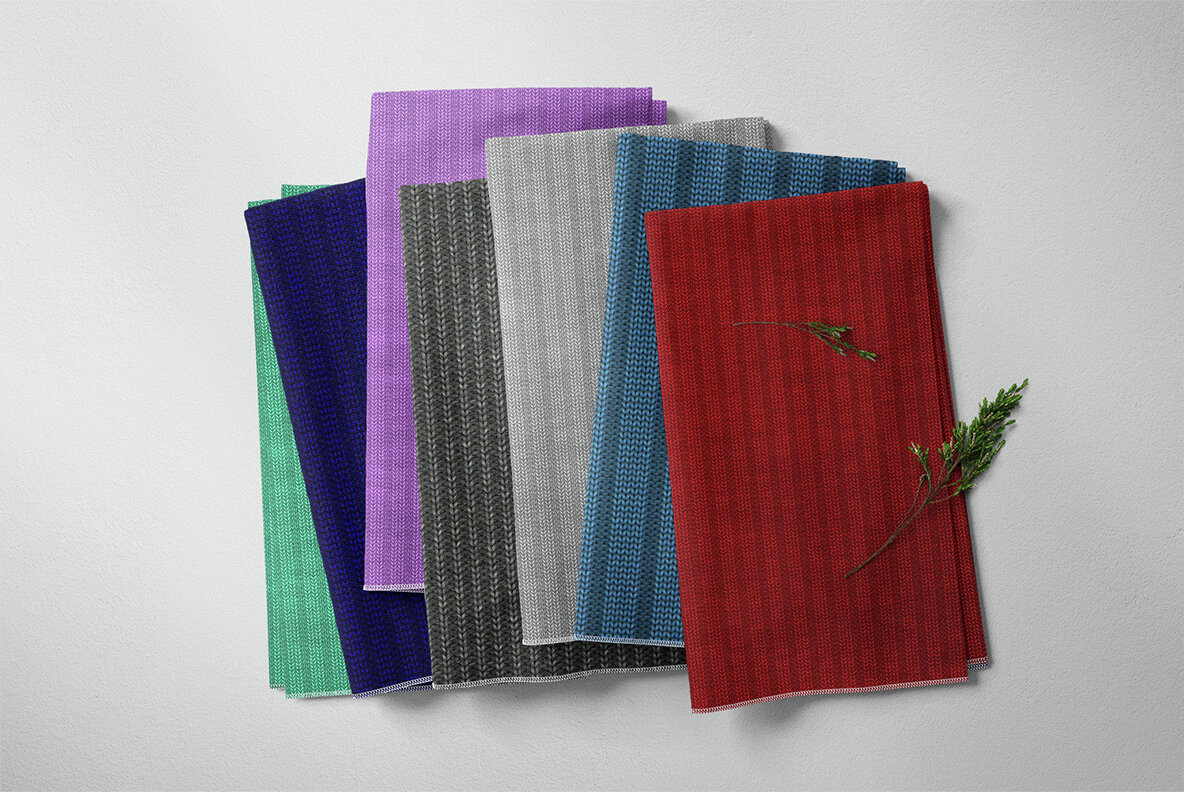 30 Knitted Background Textures 5