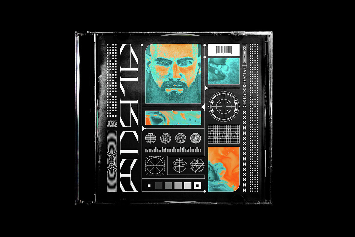 Retro Futuristic Shapes Collection 13