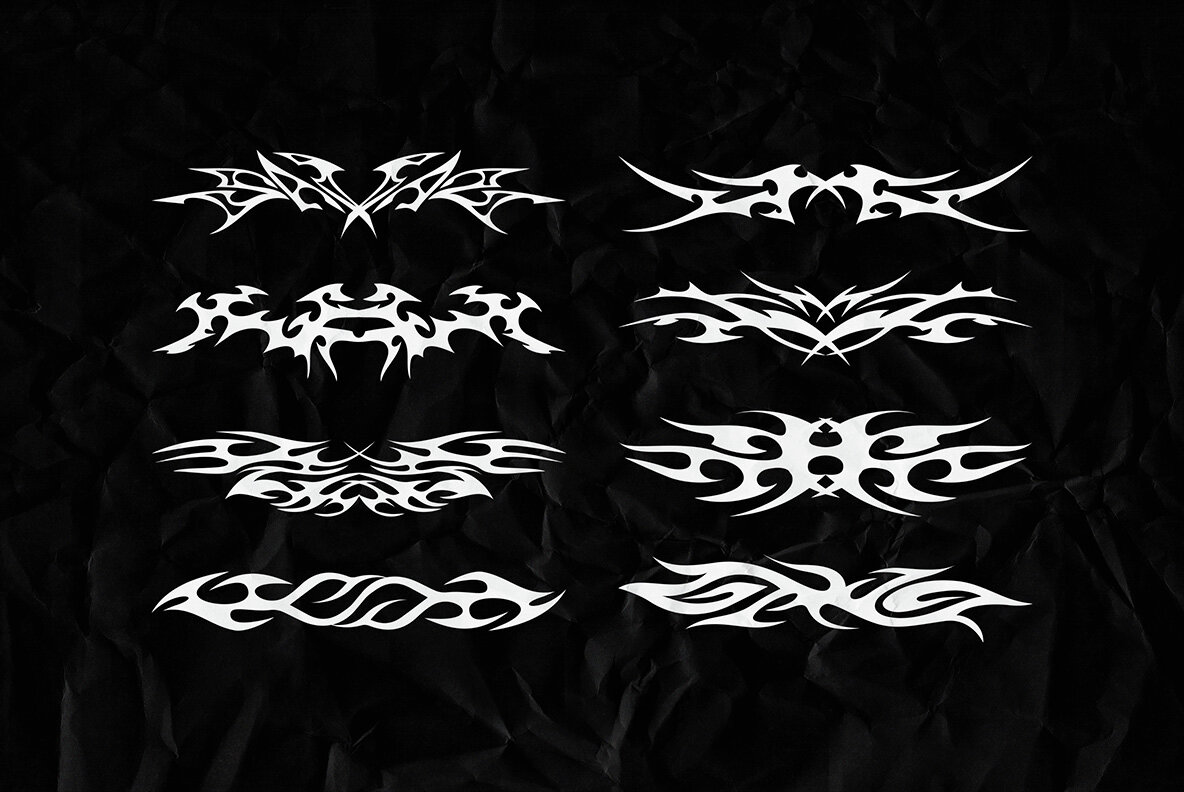 Retro Futuristic Shapes Collection 15