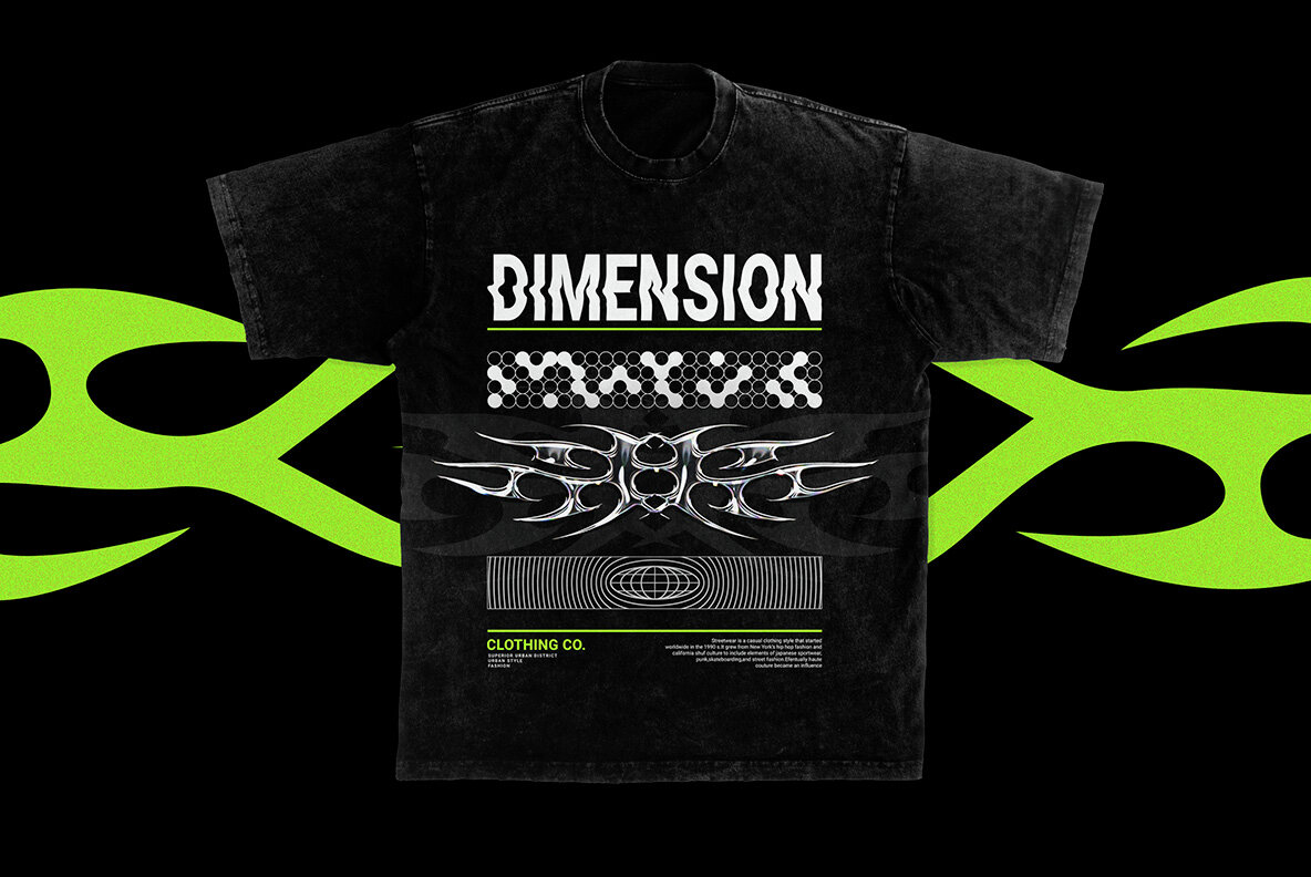 Retro Futuristic Shapes Collection 16