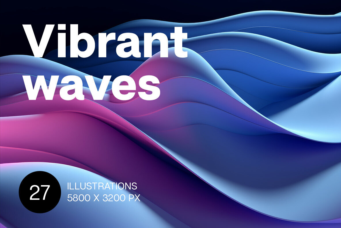 Vibrant waves 1