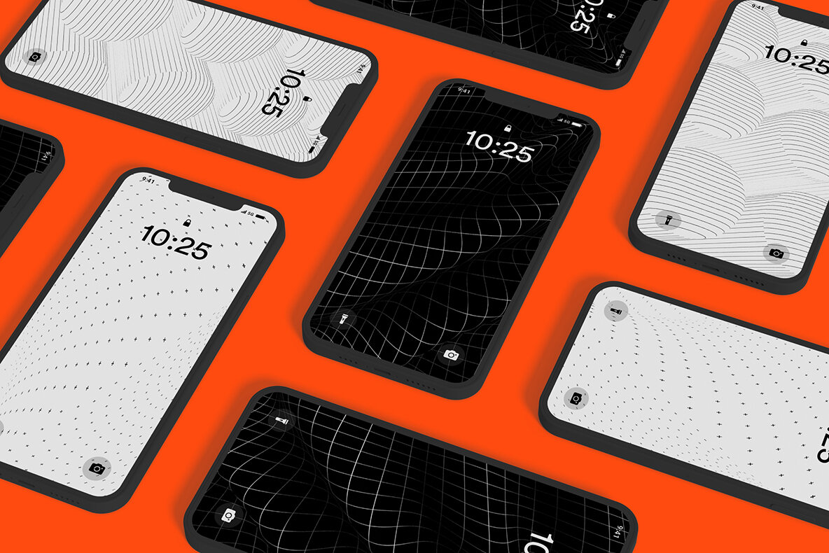 390 Lines   Dots 3D Shapes 15