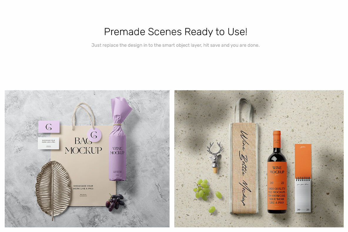 Wine Mockups   Scene Creator 7