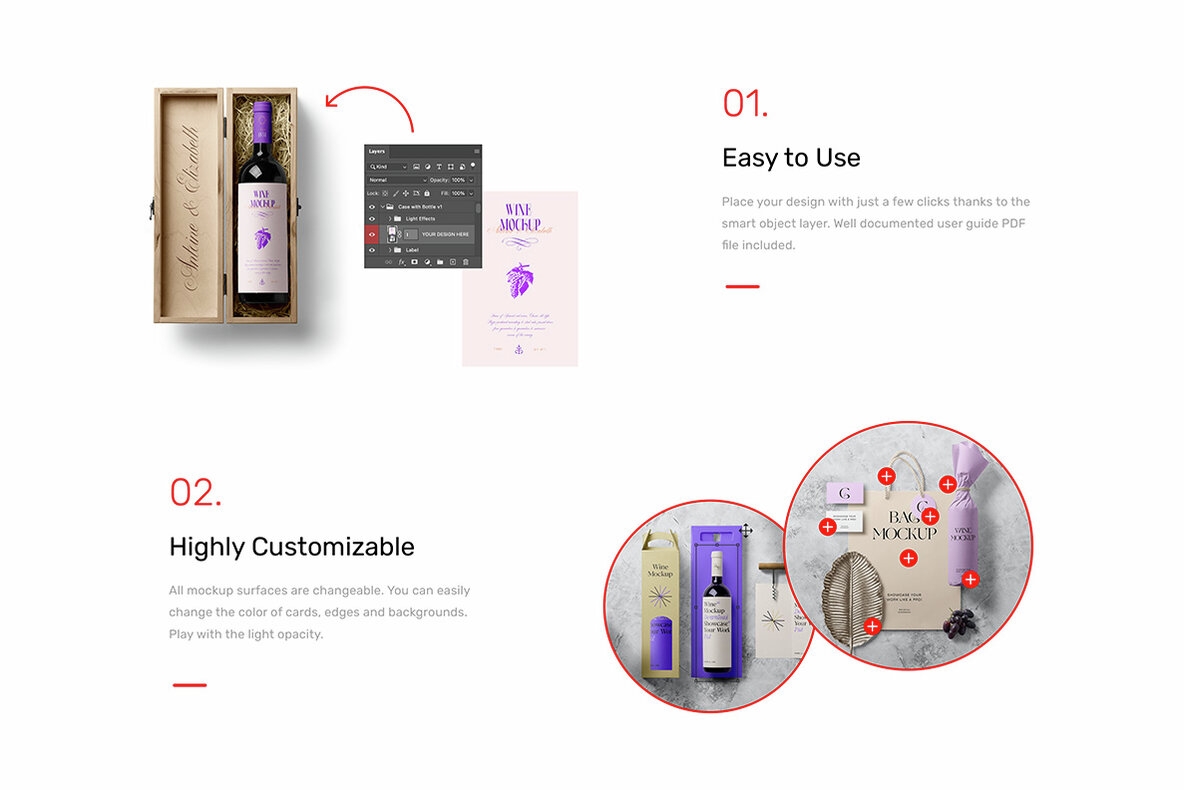 Wine Mockups   Scene Creator 8