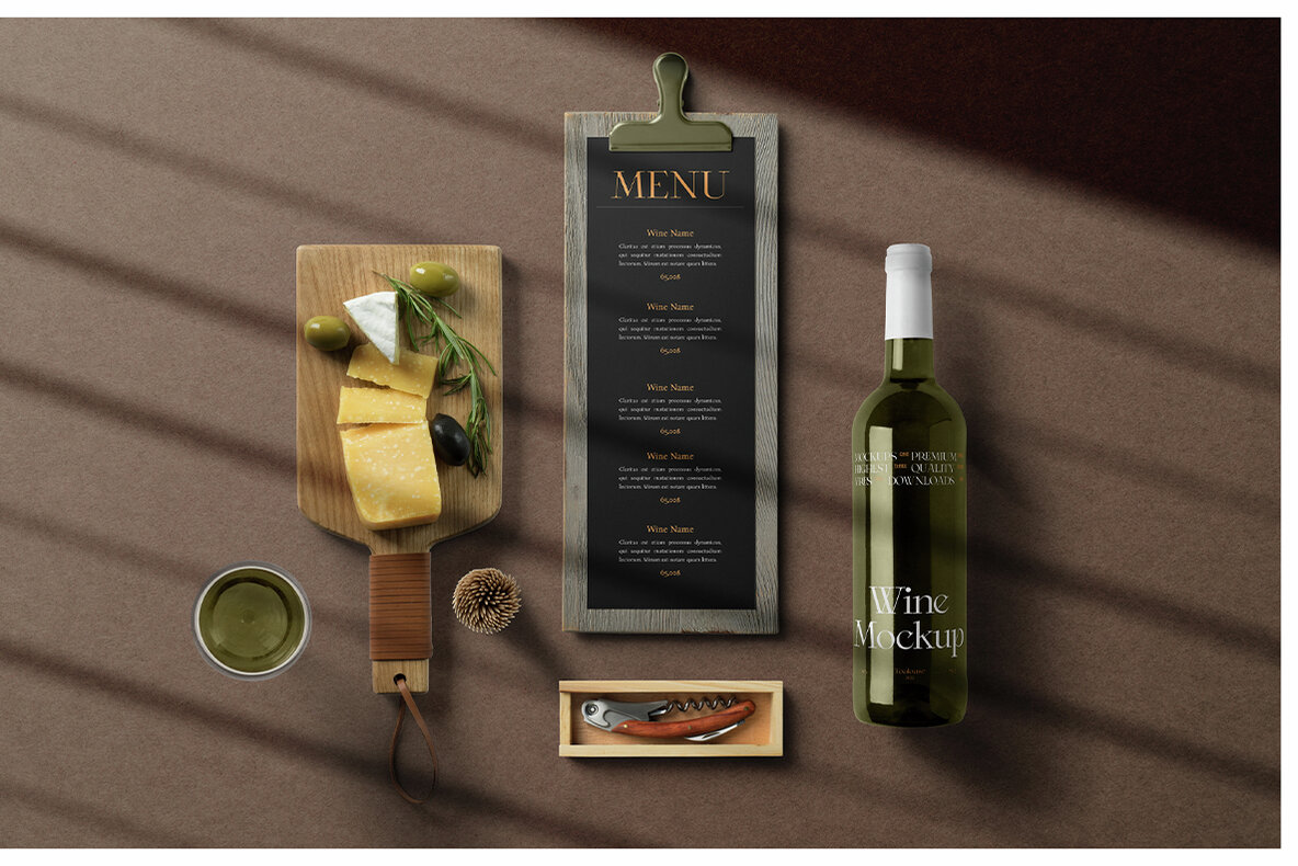 Wine Mockups   Scene Creator 11