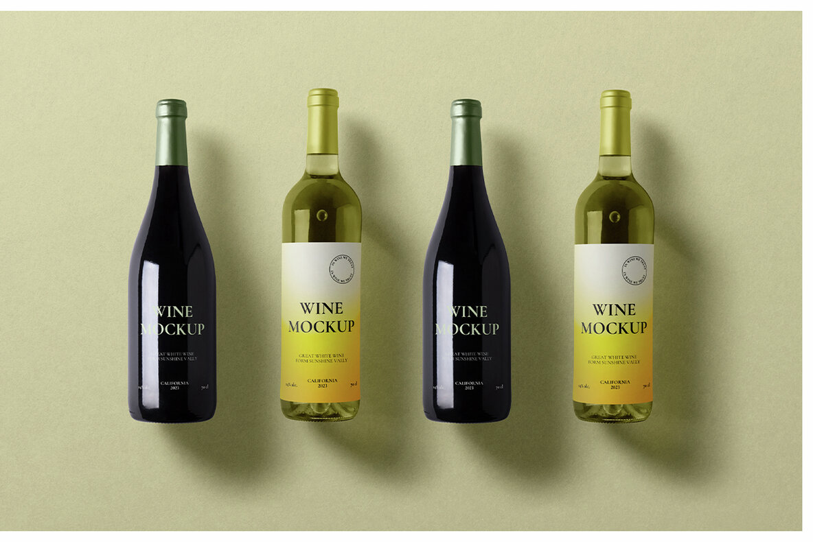 Wine Mockups   Scene Creator 12