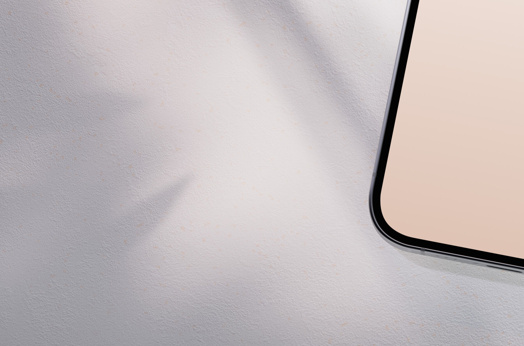 iPhone 14 Pro mockup scene with daylight shadow 7