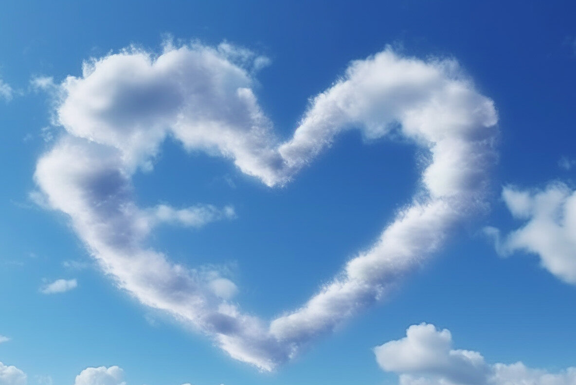 Heart Clouds 8