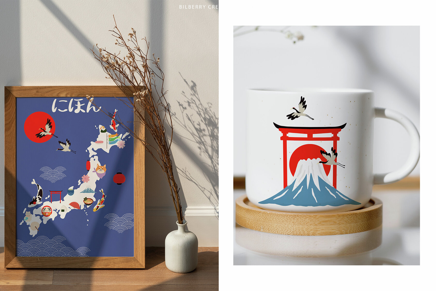 Japan art set 8