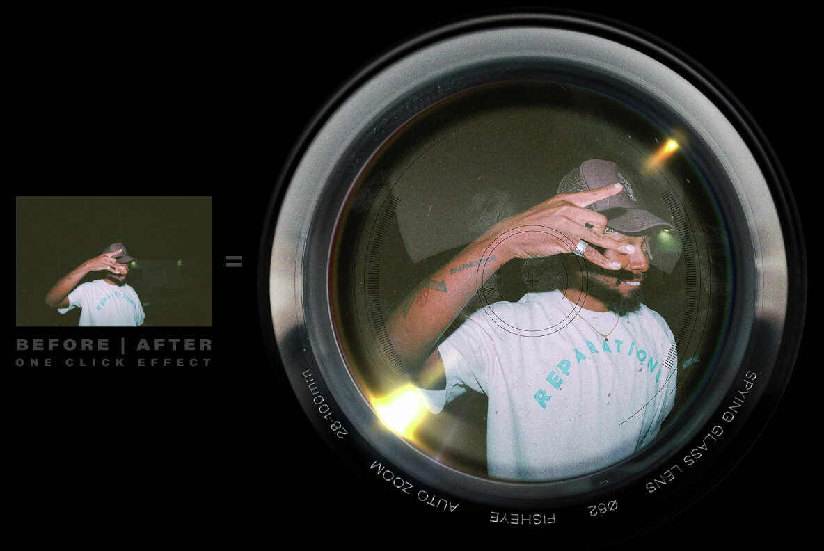 Spying Glass   Fisheye Photoshop Effect 2