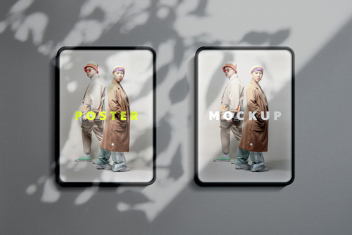 Lightbox Poster Mockup Set 9