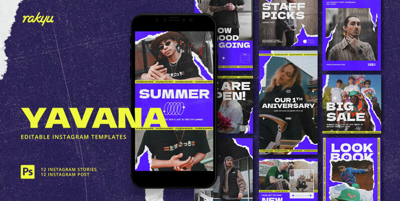 Yavana   Instagram Templates
