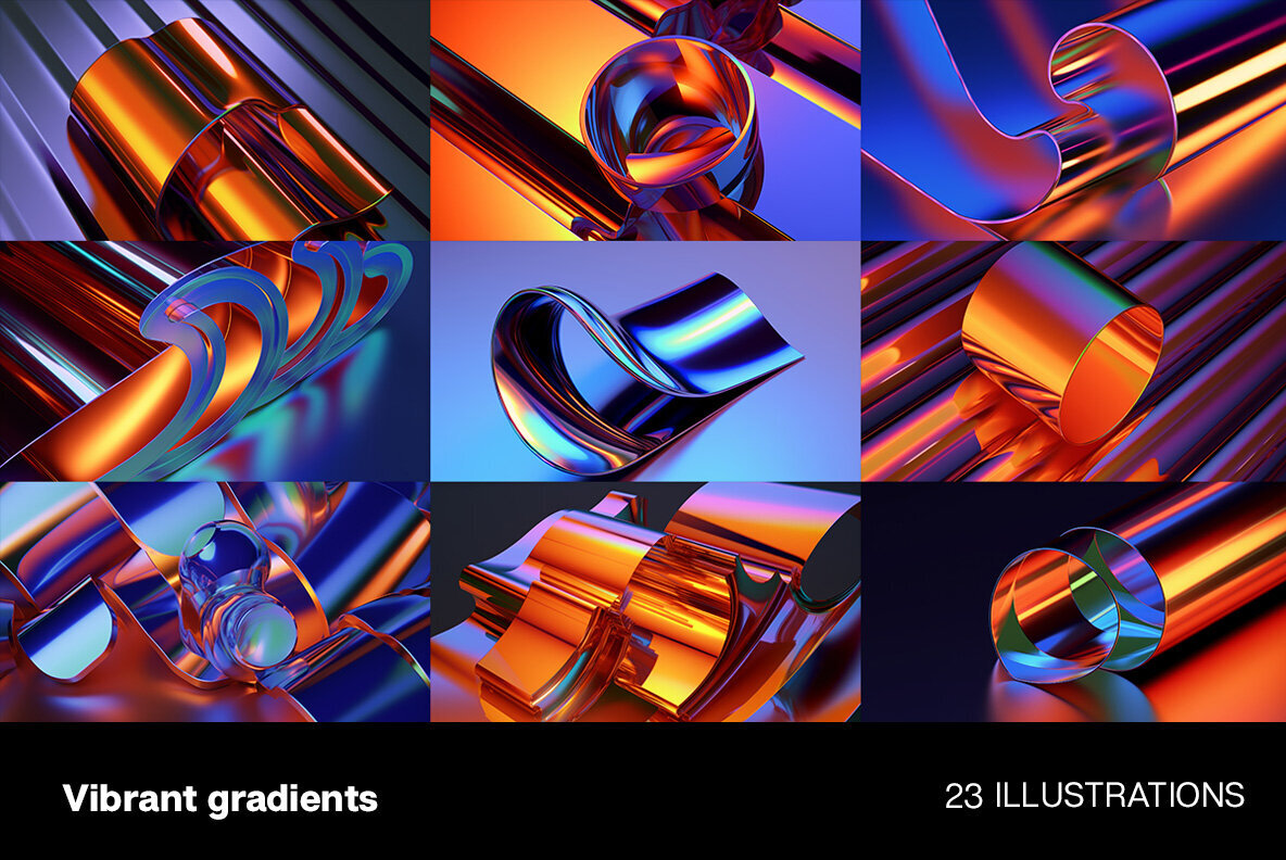 Vibrant Gradients 3