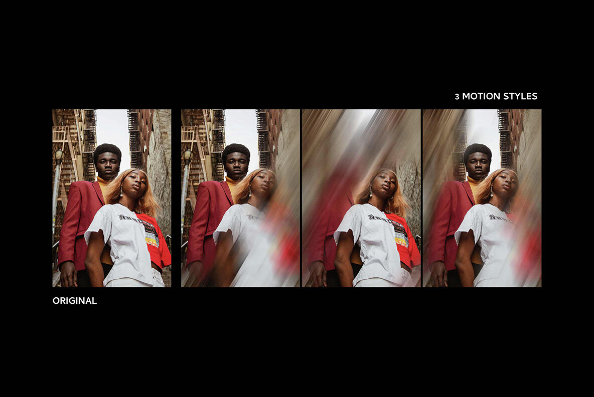 Acid Motion Poster Photo Effect 3