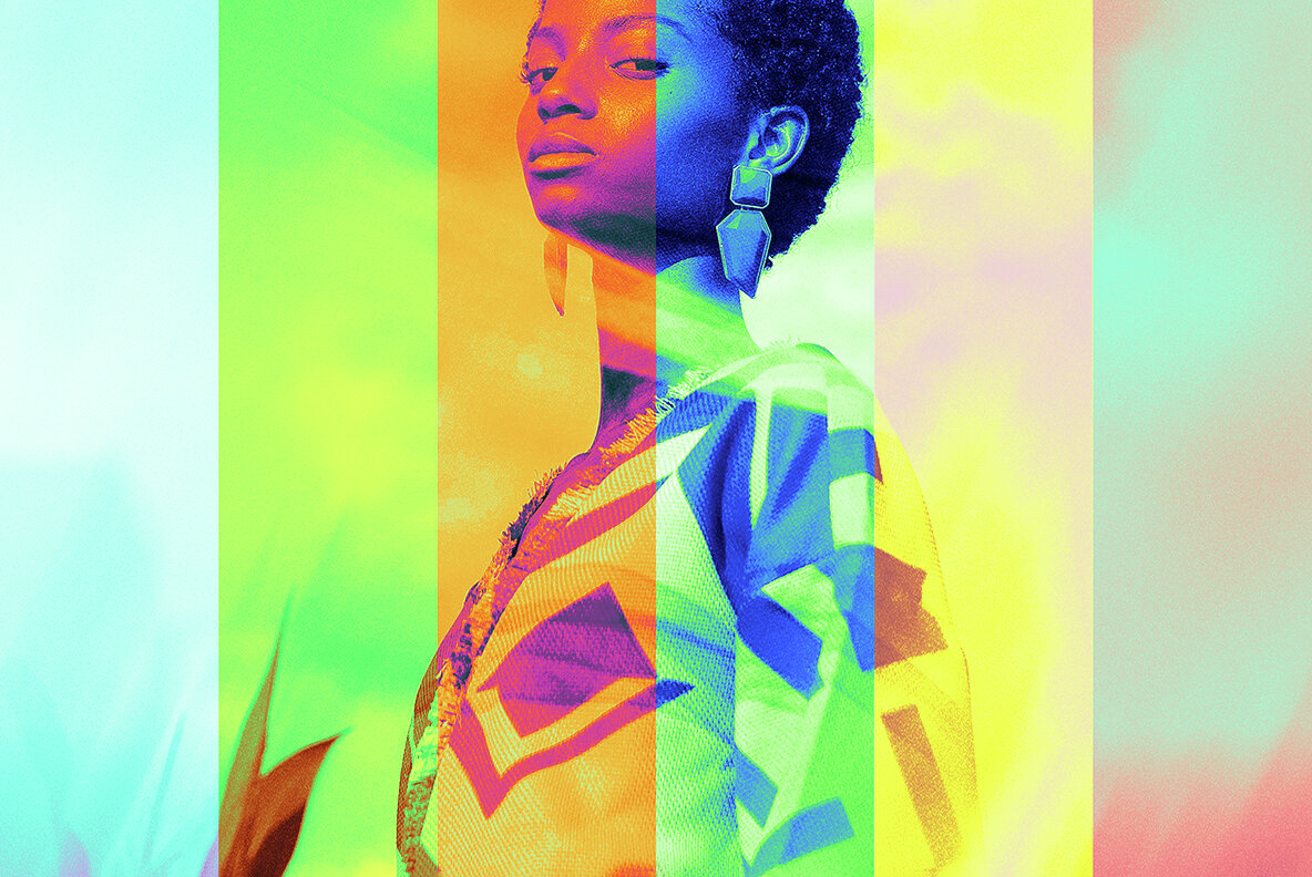 Acid Motion Poster Photo Effect 5