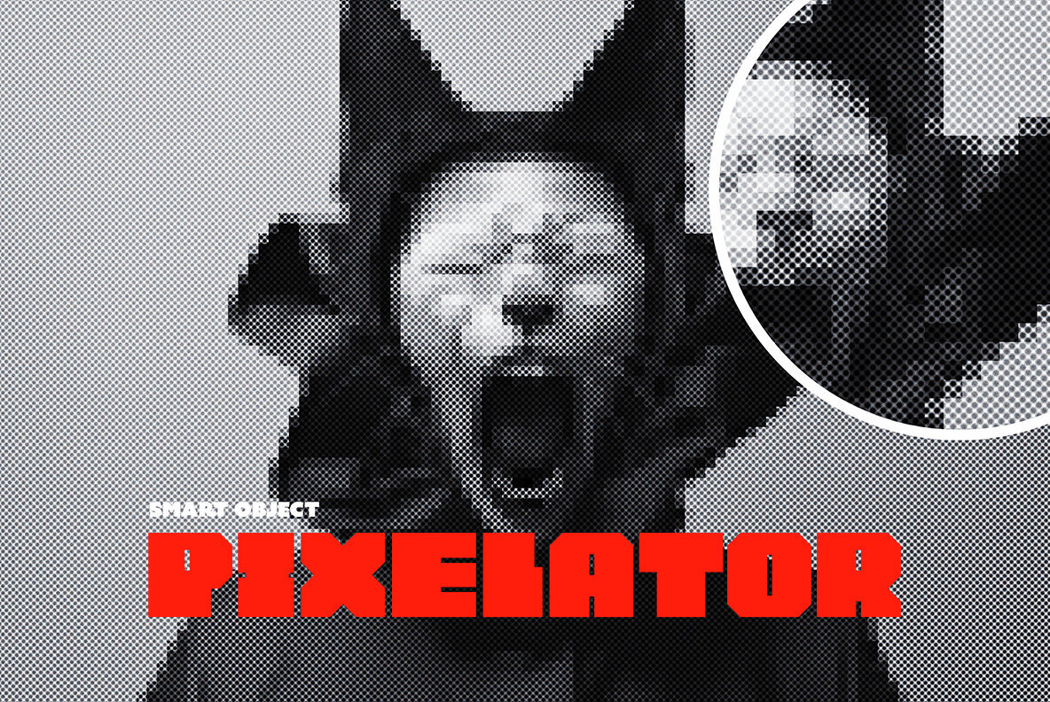 Pixel Photo Effect 1