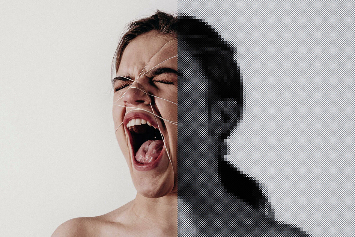 Pixel Photo Effect 6