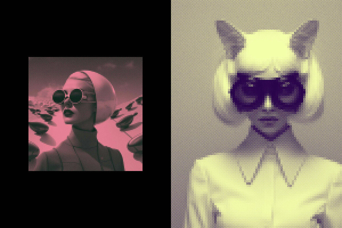 Pixel Photo Effect 7