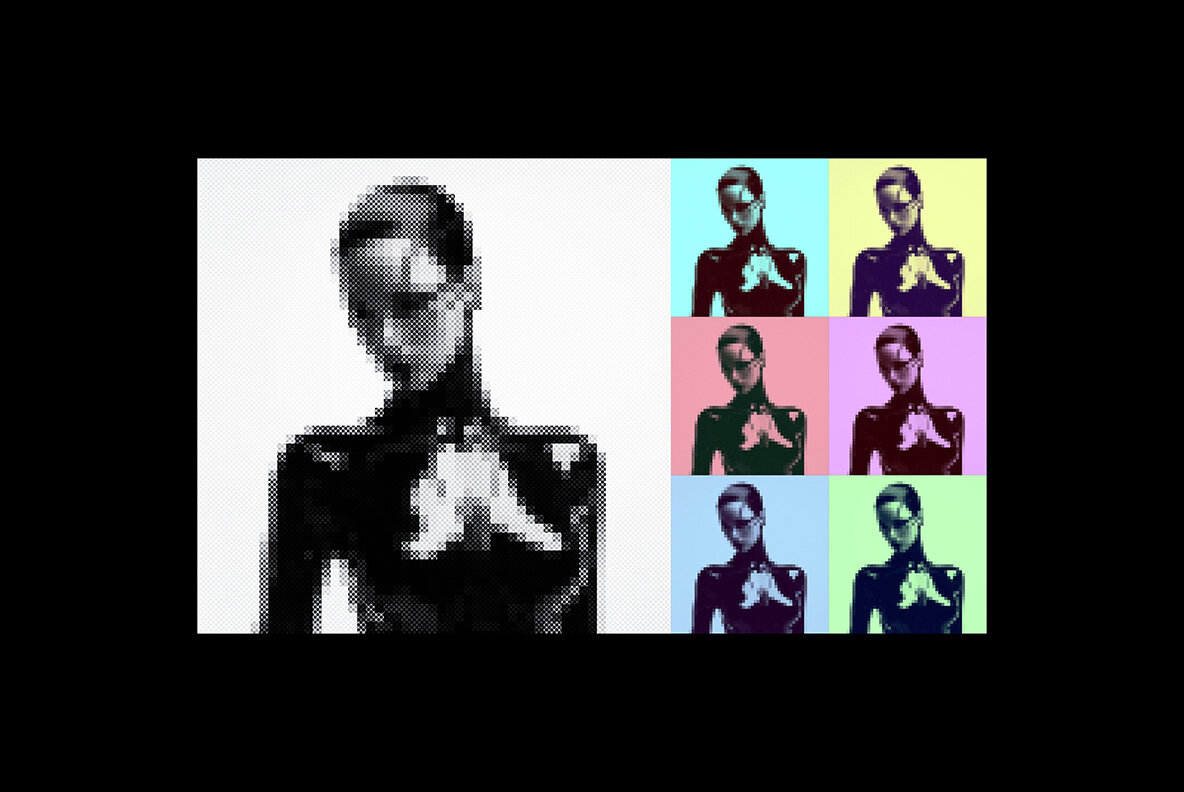 Pixel Photo Effect 12