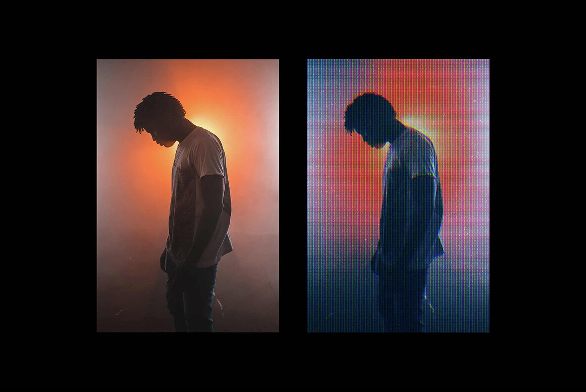 Vintage CRT Monitor Photo Effect 5