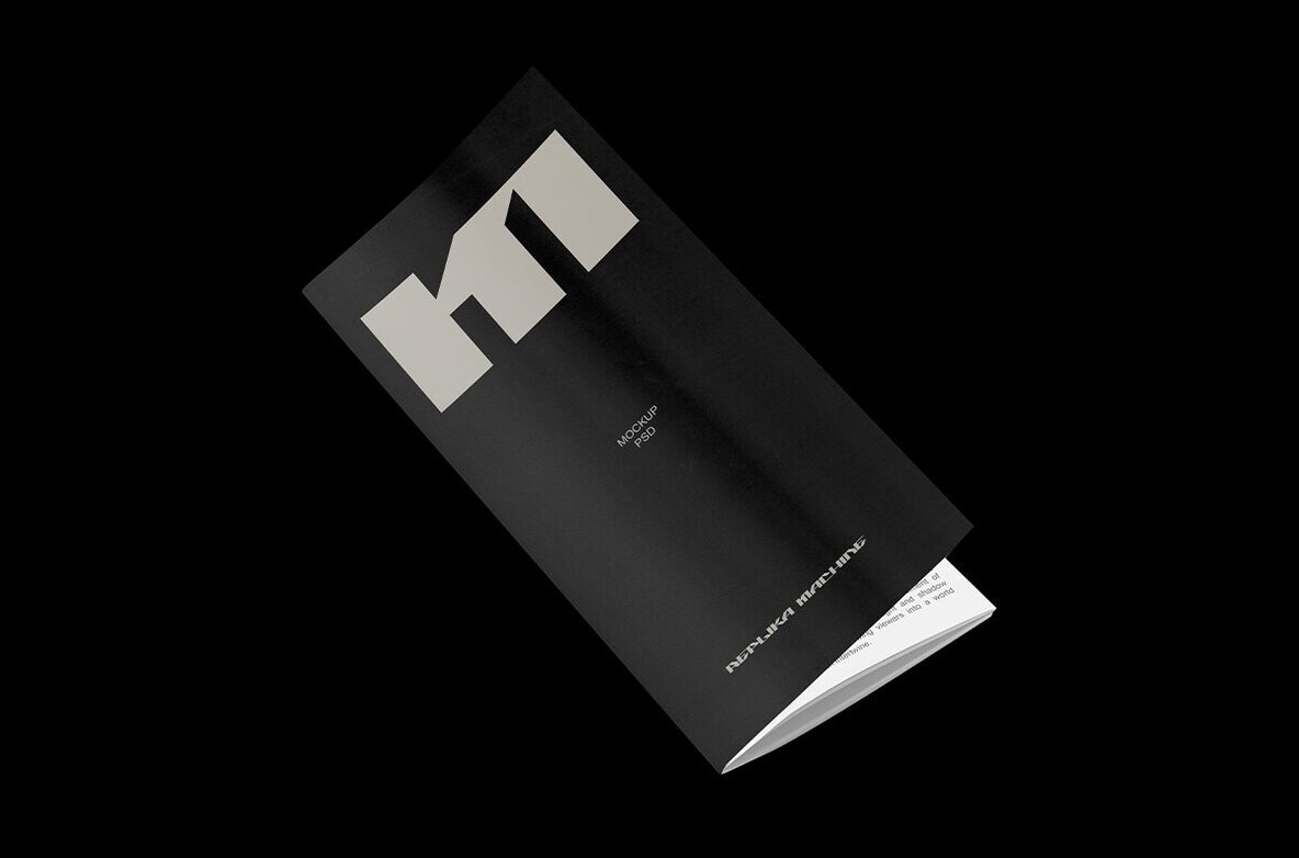 A5 Zine Book Mockup 2