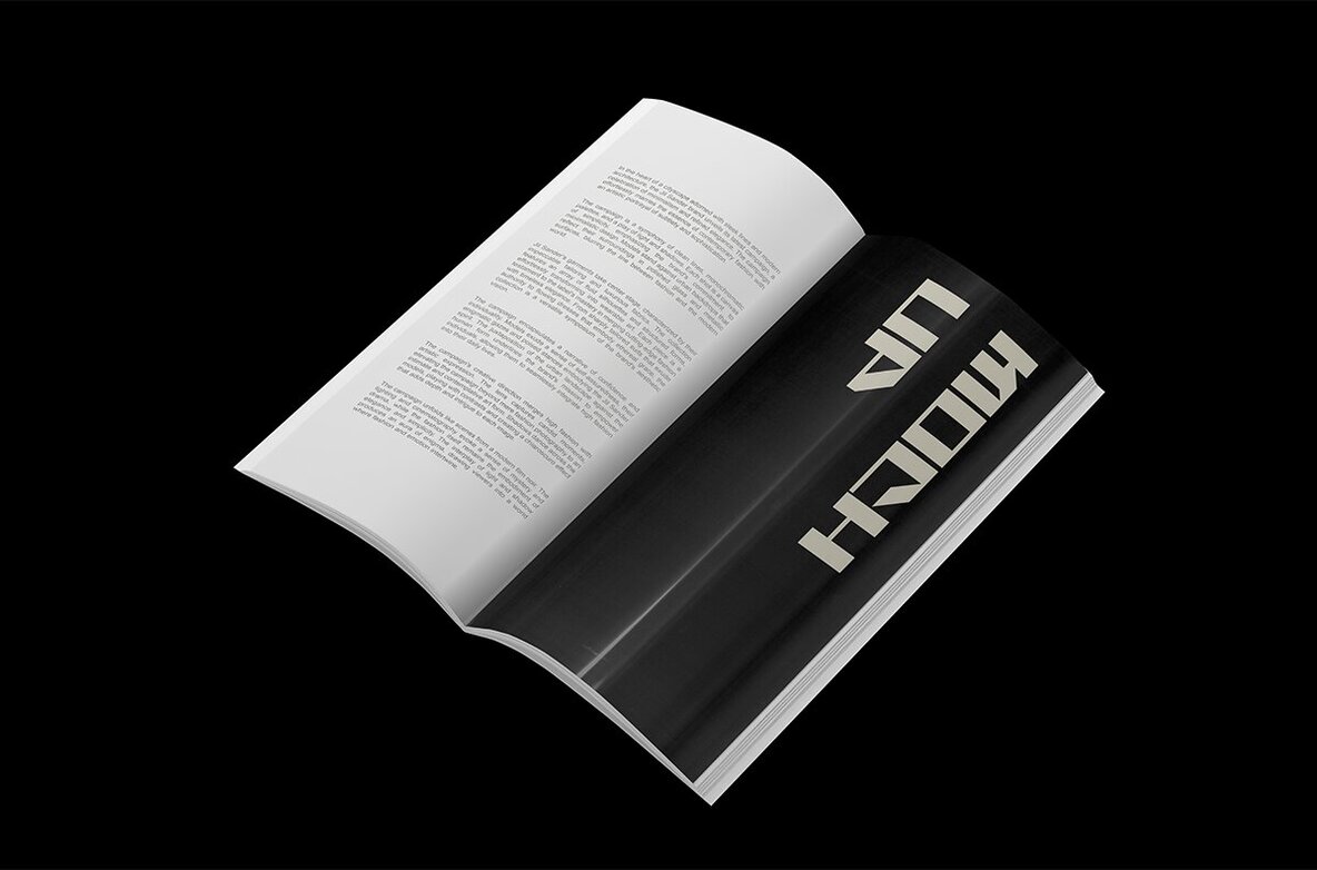 A5 Zine Book Mockup 4