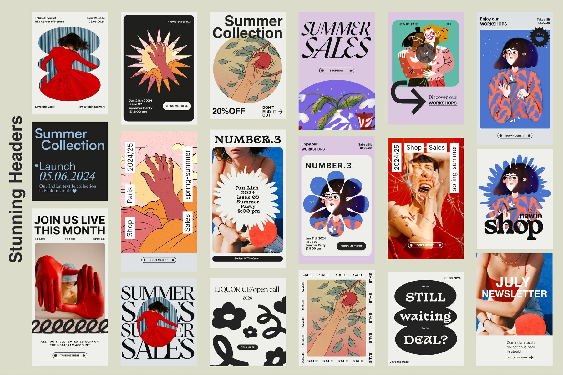 Liquorice Newsletter Templates 2