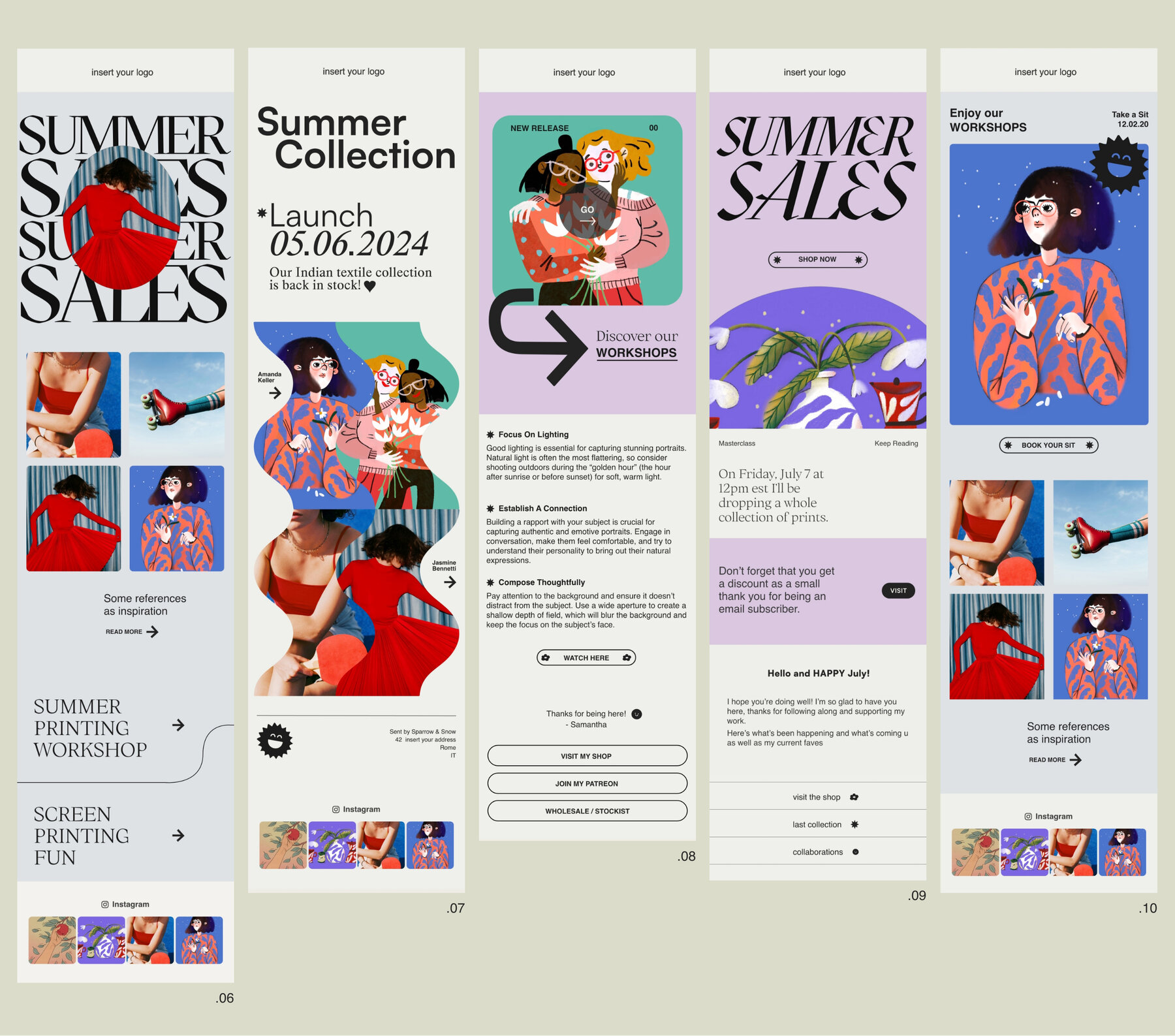 Liquorice Newsletter Templates 9