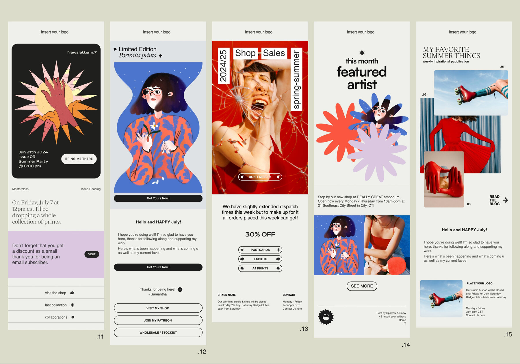 Liquorice Newsletter Templates 10