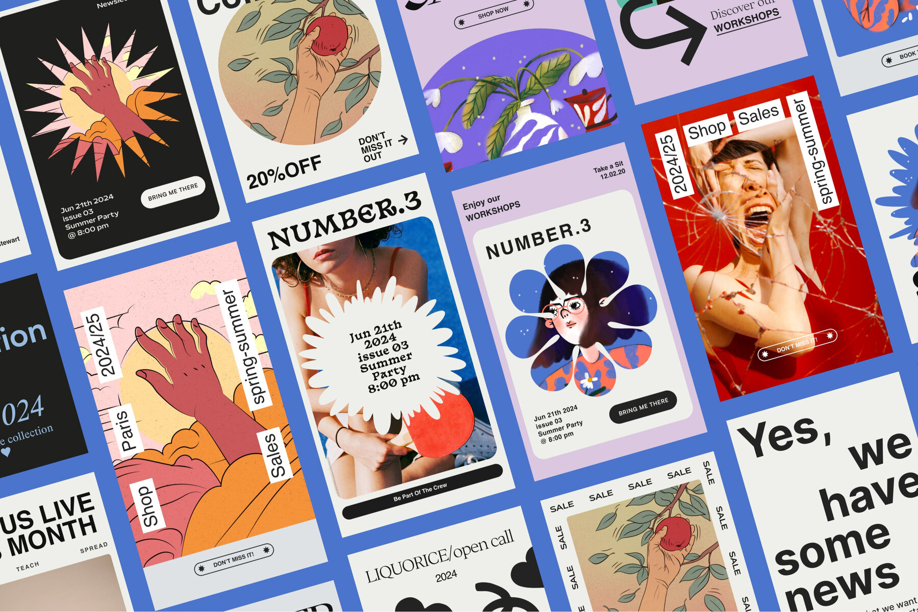 Liquorice Newsletter Templates 12