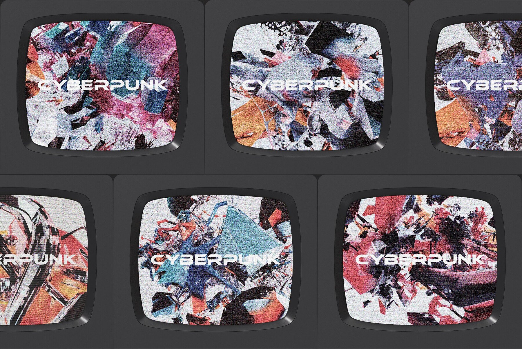 Cyberpunk Abstracts 8