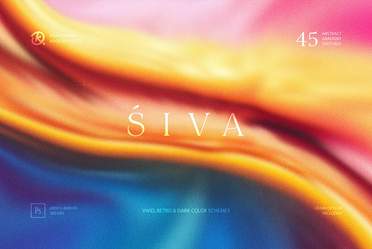 S  iva Abstract Gradient Textures 1