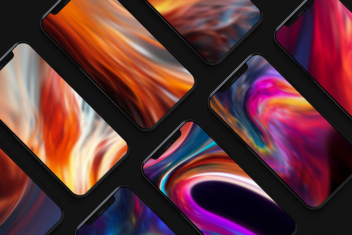 S  iva Abstract Gradient Textures 4