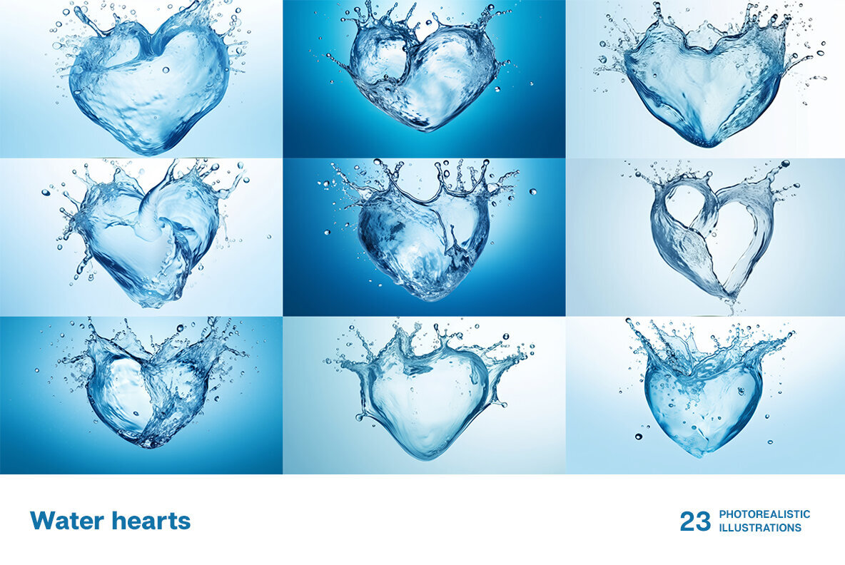Water Hearts 3