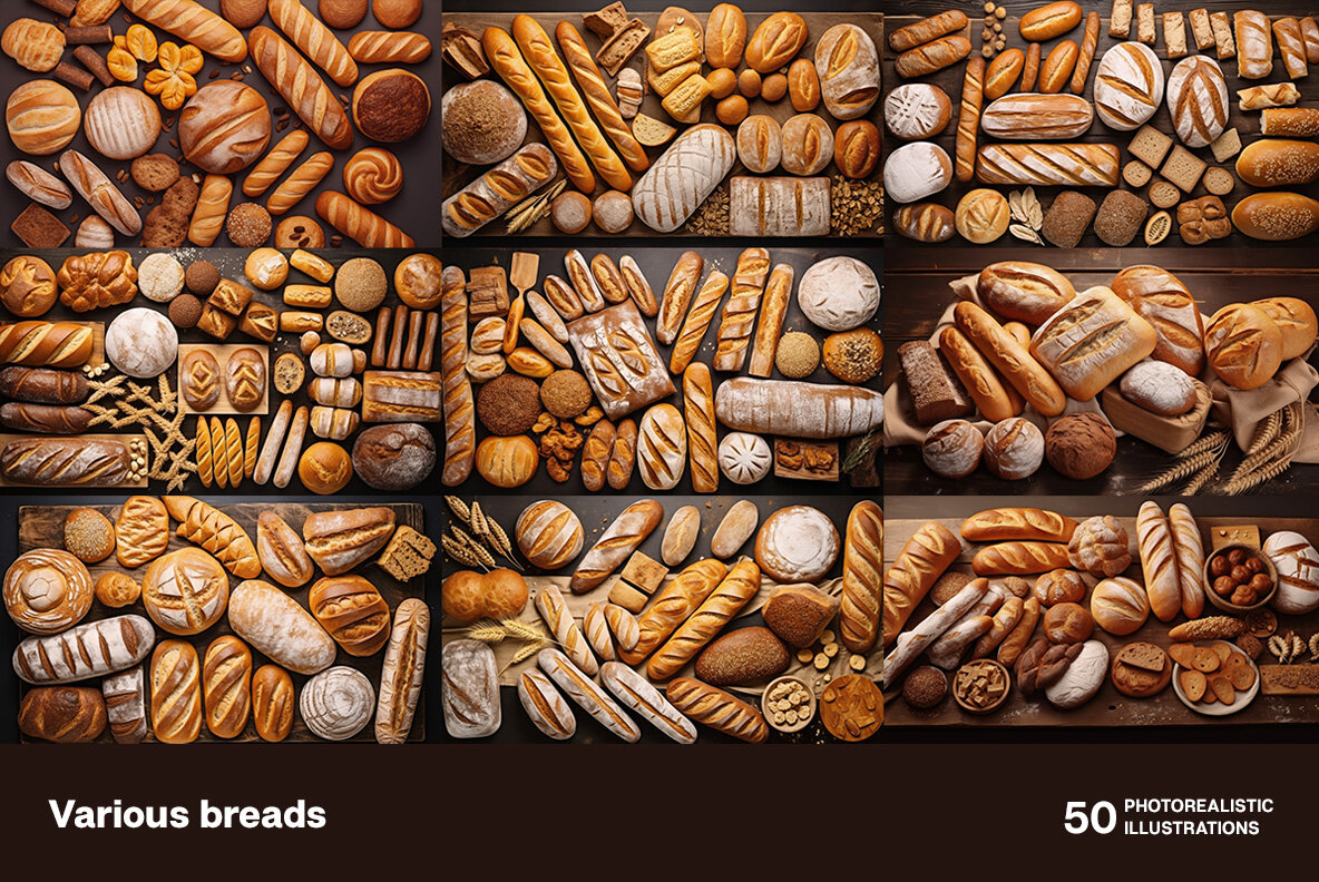 Various breads 6