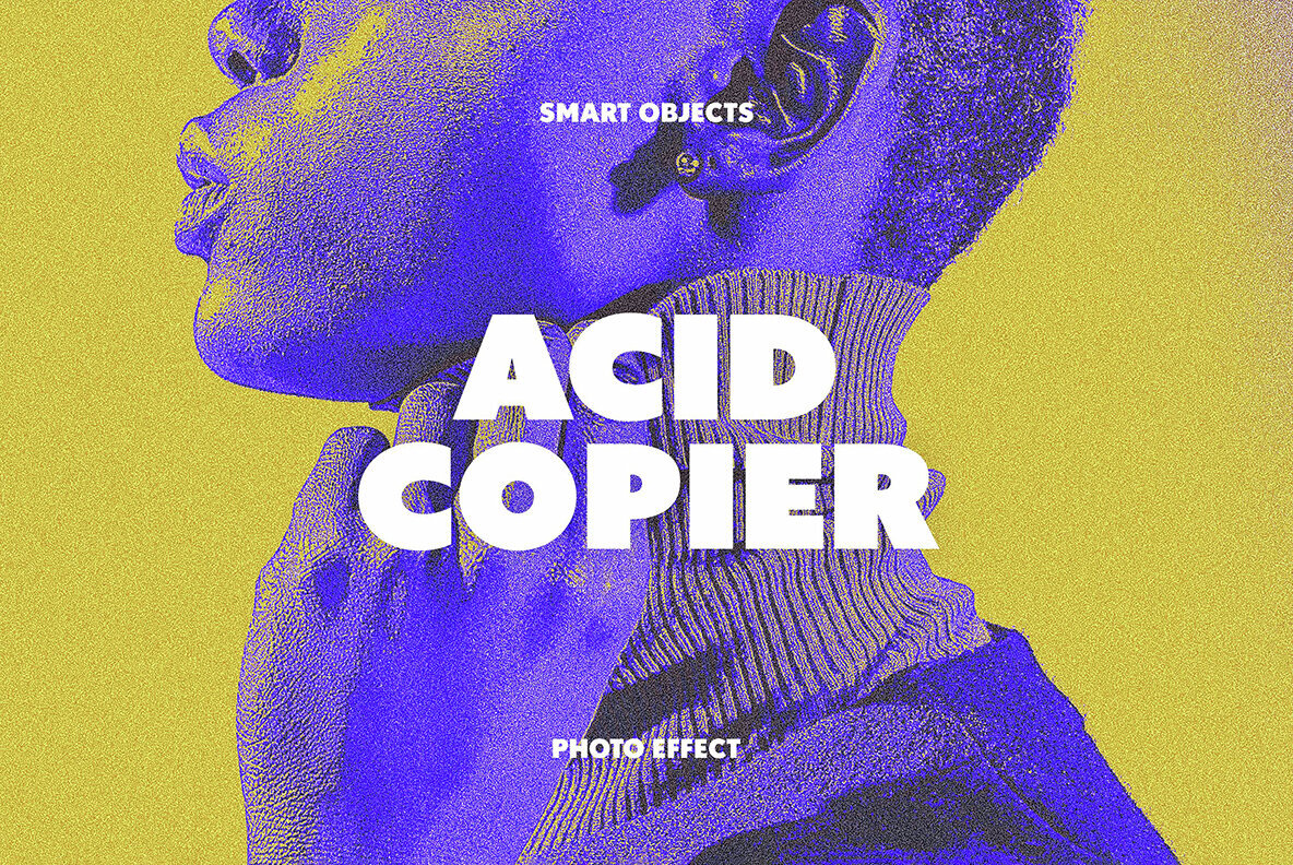 Acid Copier Photo Effect 1