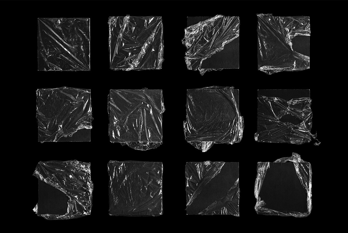 Plastic Wrap Mockup Pack 5