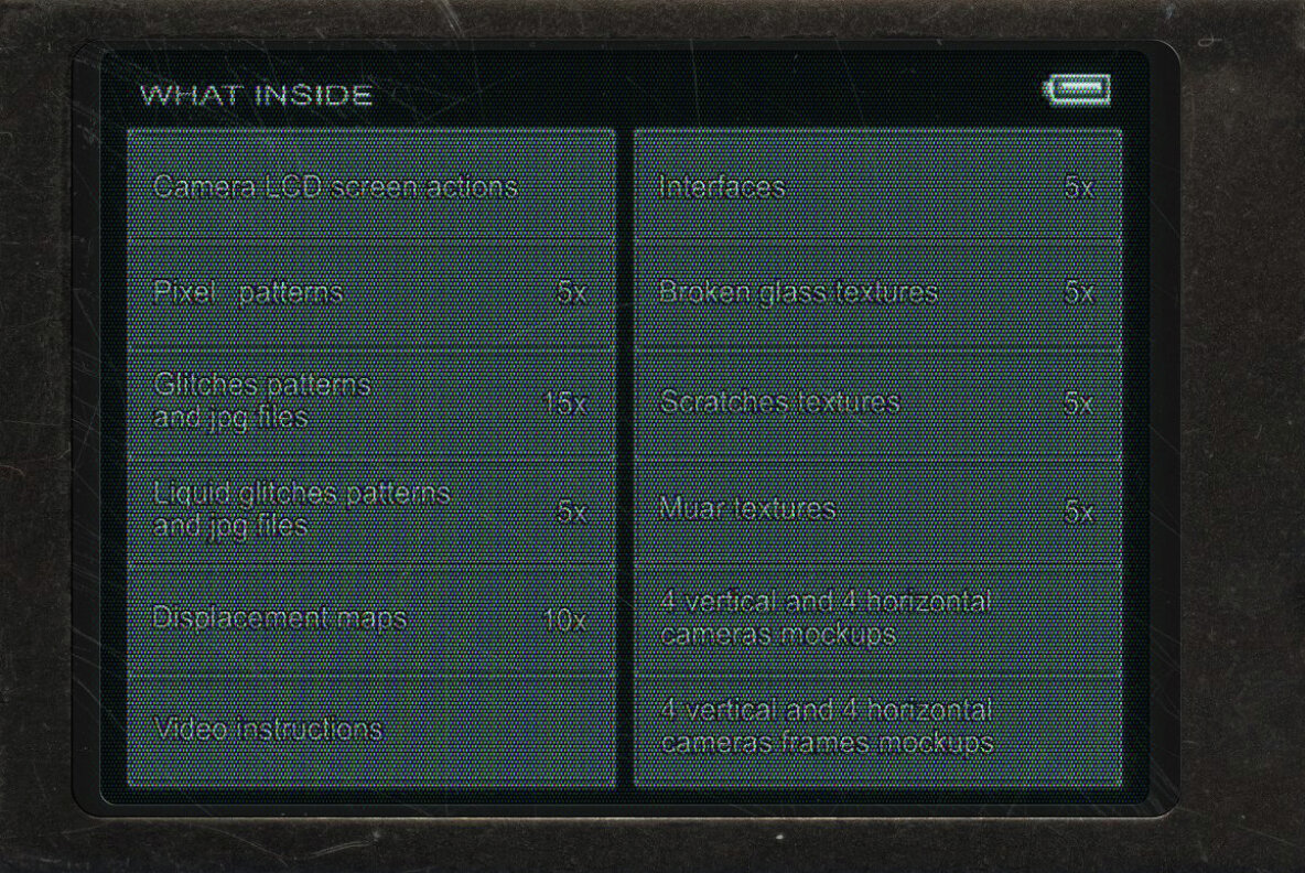 Y2 K Reborn Actions   Old Camera Screens and Glitches 4