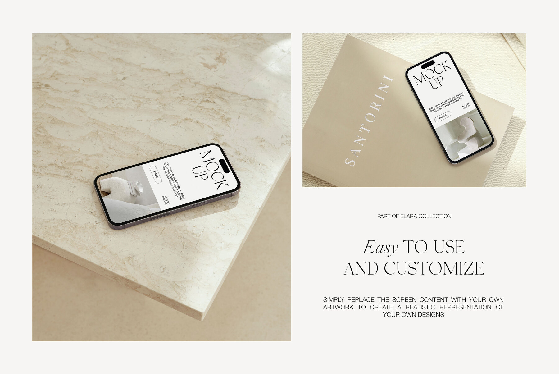 iPhone 14 Pro Silver Mockups 5