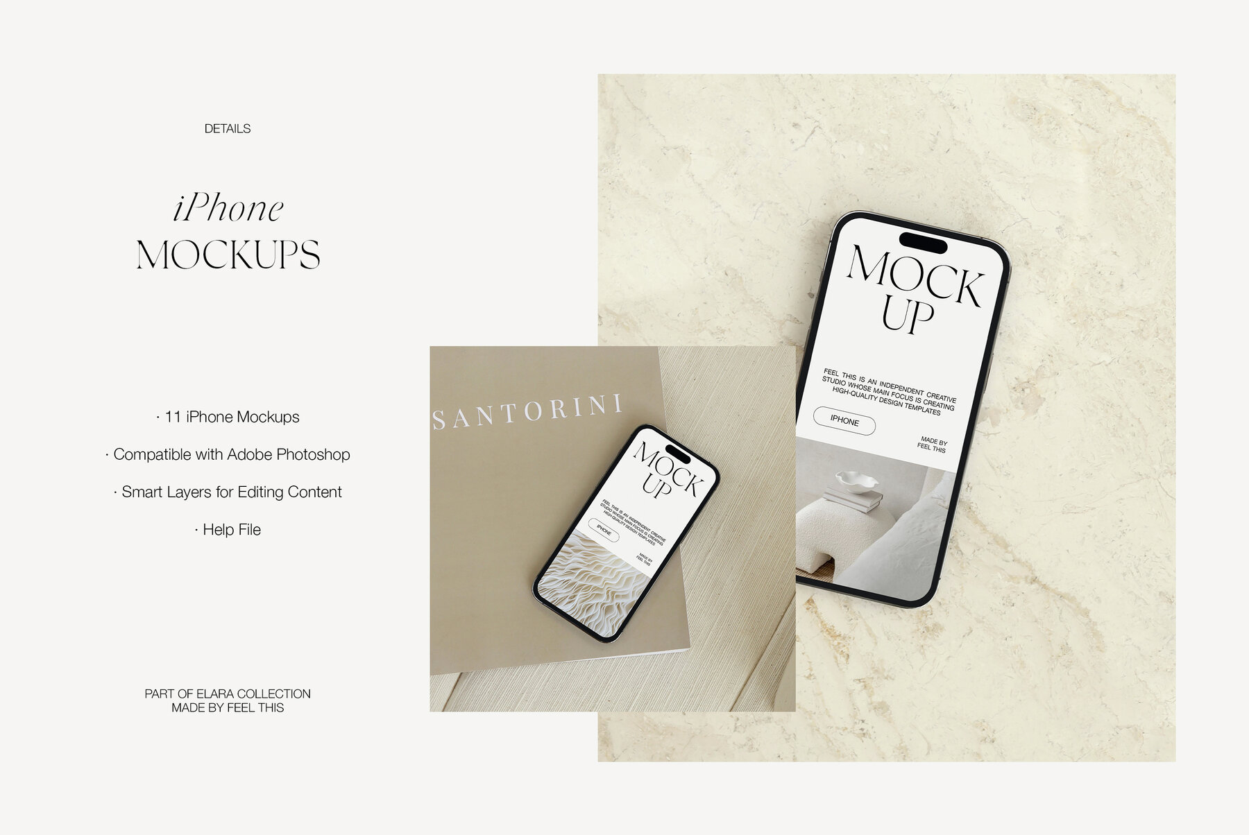 iPhone 14 Pro Silver Mockups 7