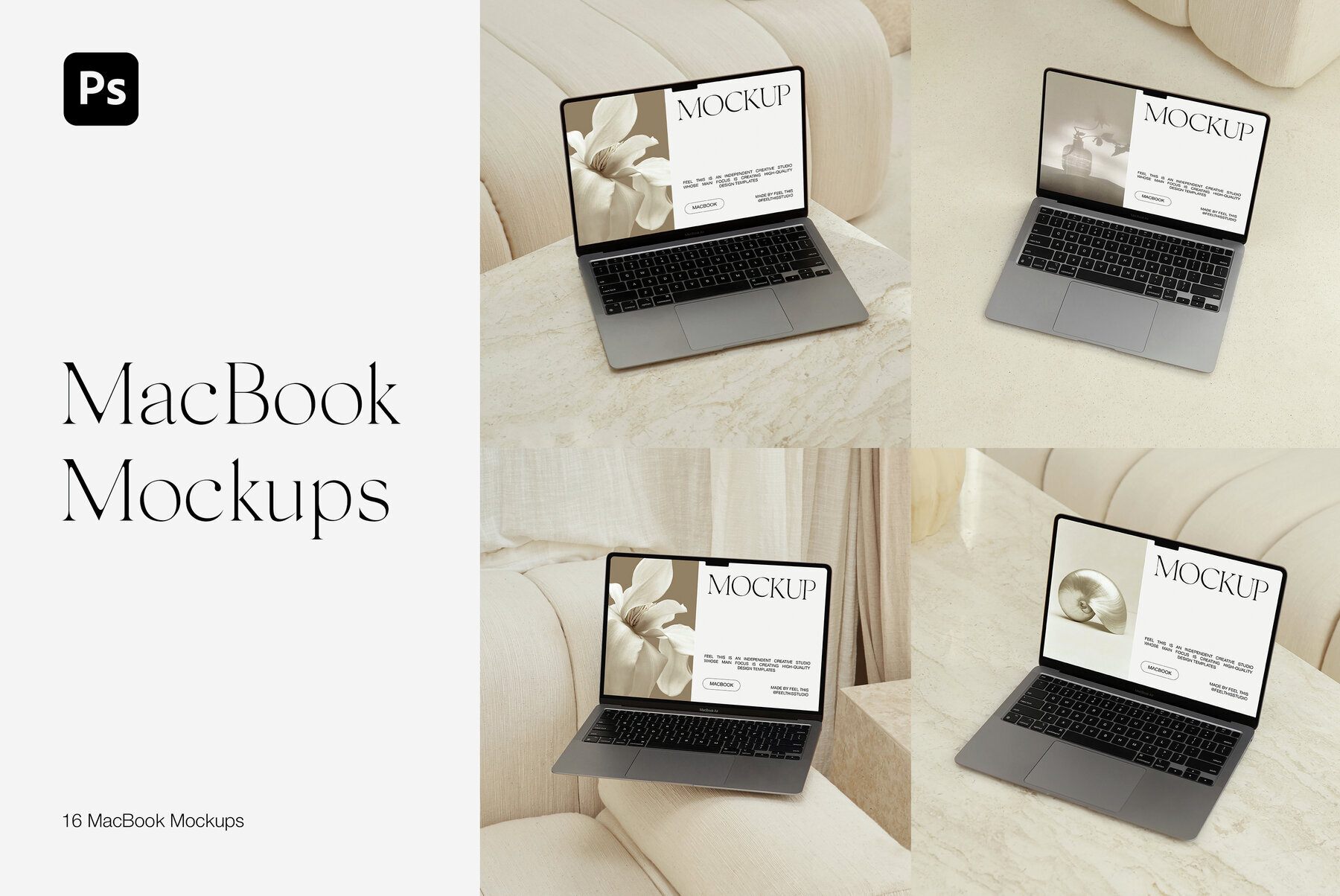 MacBook Air Mockups 1